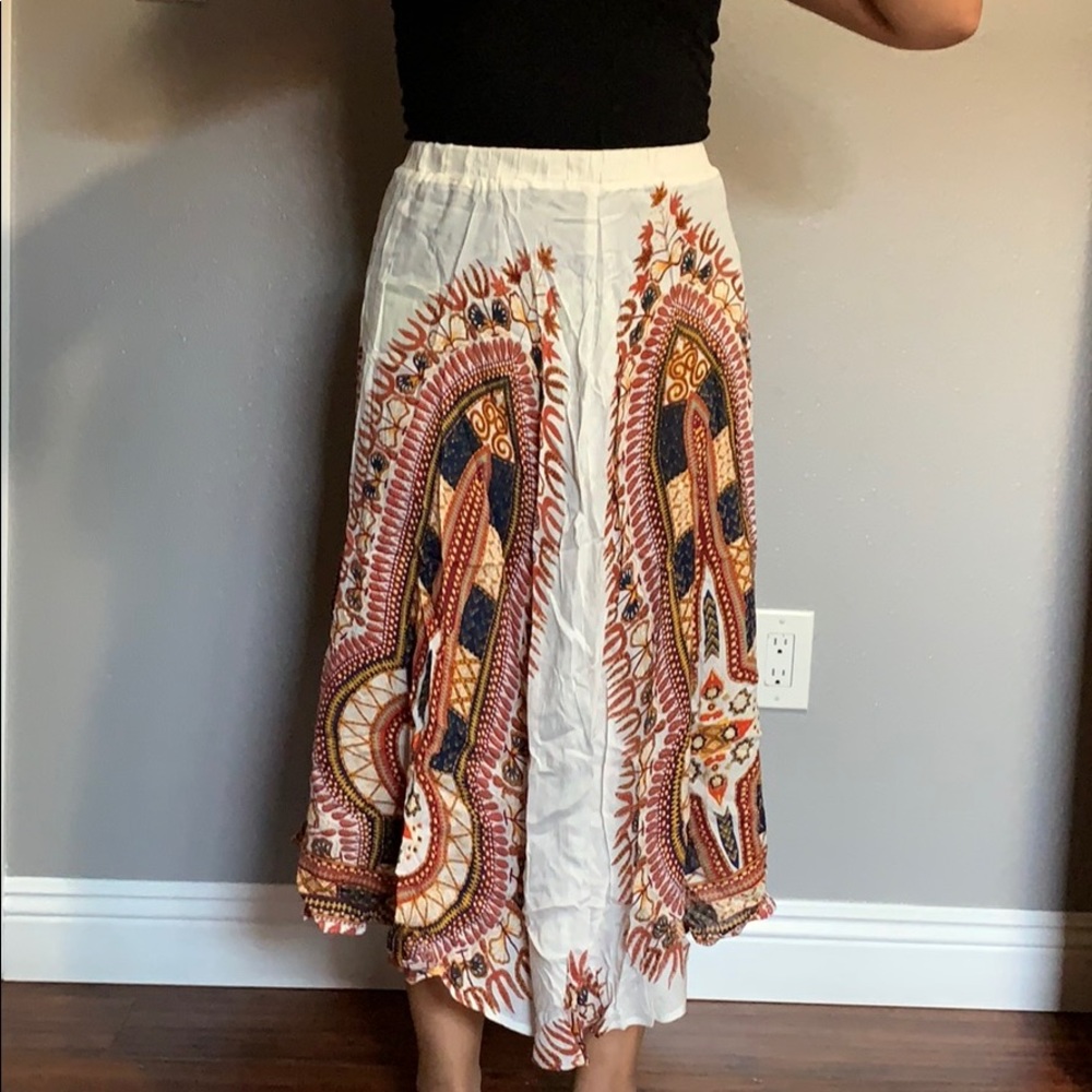 a cute long beach skirt